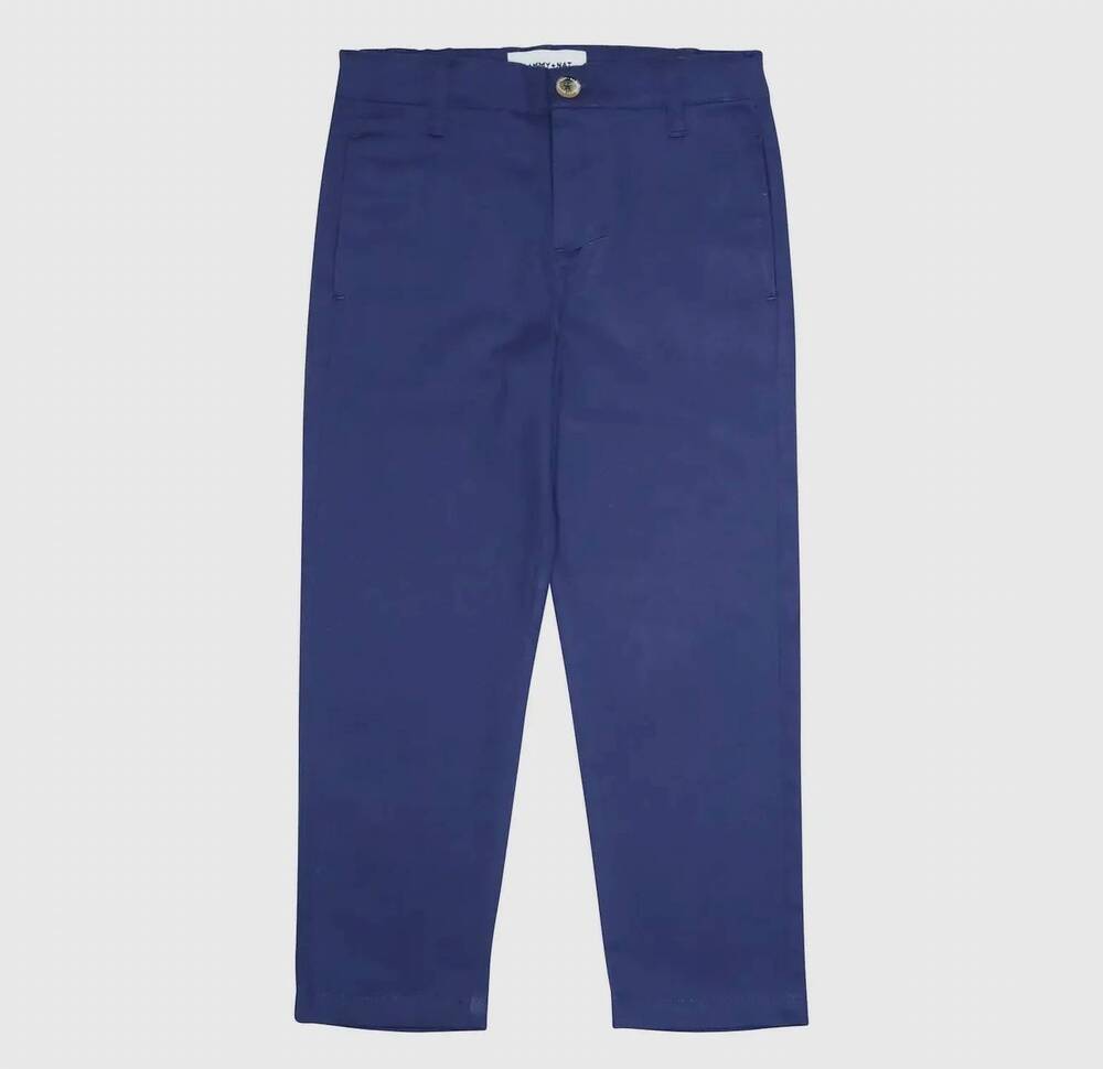 NEW SAMMY + NAT boy's alexander pant in blue